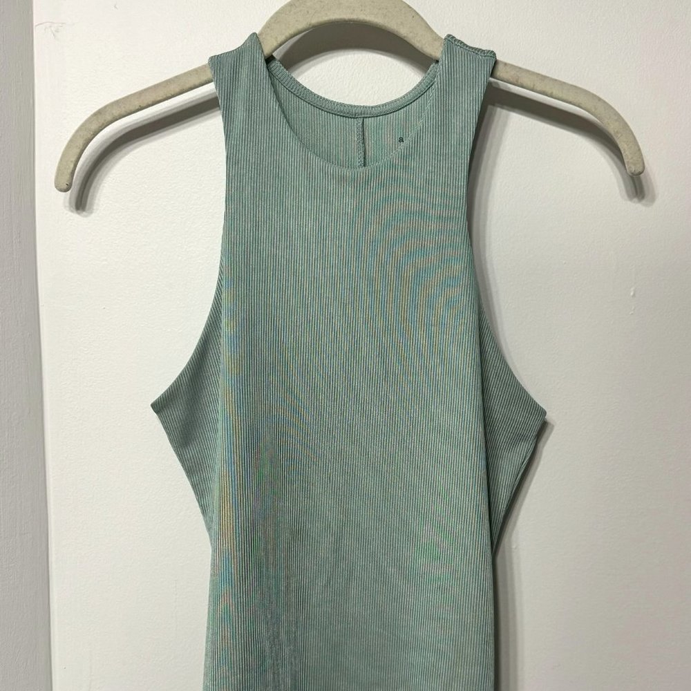 Slim Fit High Neck Tank Top - A New Day™ Light Blue XS